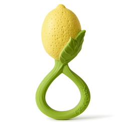 Jouet-Premier âge-Hochet de dentition - citron
