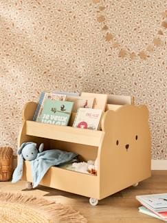 -Bibliothèque enfant à roulettes OURSON