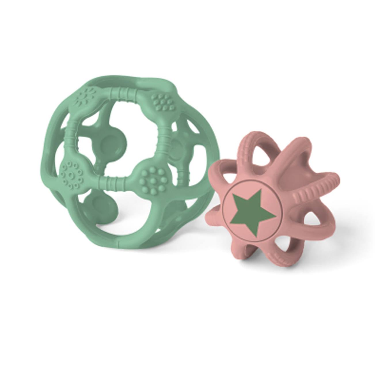 Lot De 2 Flexi Balles Vert