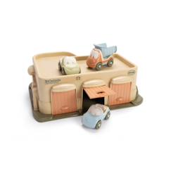 Garage avec petites voitures bioplastique - 3 voitures  - vertbaudet enfant