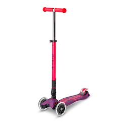 Jouet-Trottinette enfant maxi micro deluxe pliable néon  led