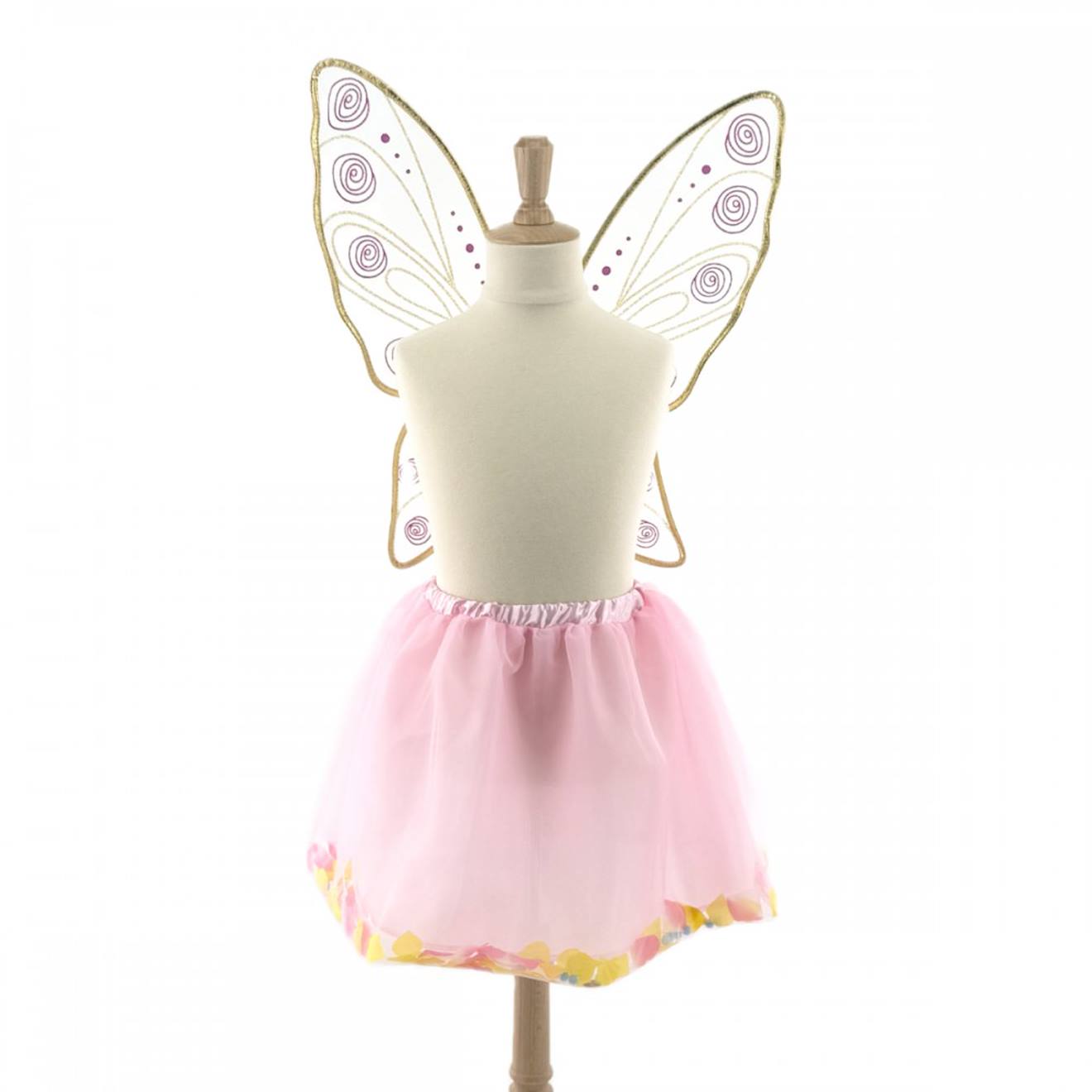 Set De Tutu & Ailes De Fée Léonie Rose Clair