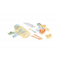 Jouet-Jeux d'imitation-Set de pâtisserie pastel - 18 pièces en filet