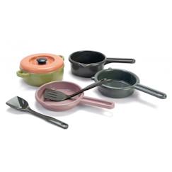 Jouet-Set de dinette (green bean) - 7 pièces en filet