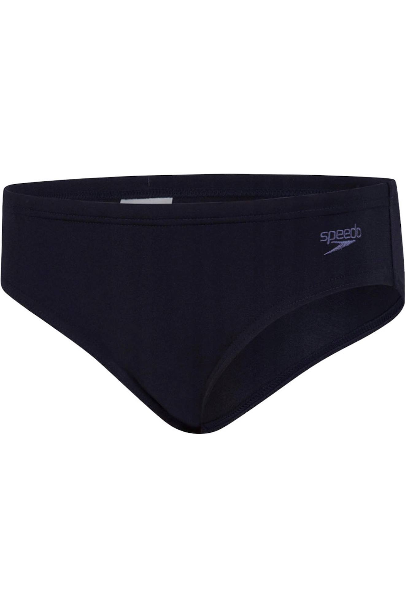 Slip De Bain Polyester Essential Vrai Bleu Marine