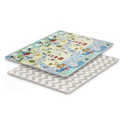 Jouet-Tapis d’Éveil Double Face Kinderkraft MATTY 2 avec Surface Antidérapante, Pliage Rapide et Isolation Épaisse