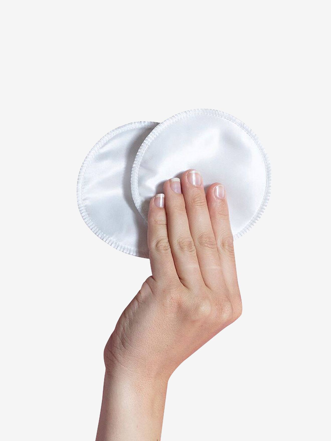 Lot De 6 Coussinets D'allaitement En Soie Carriwell White