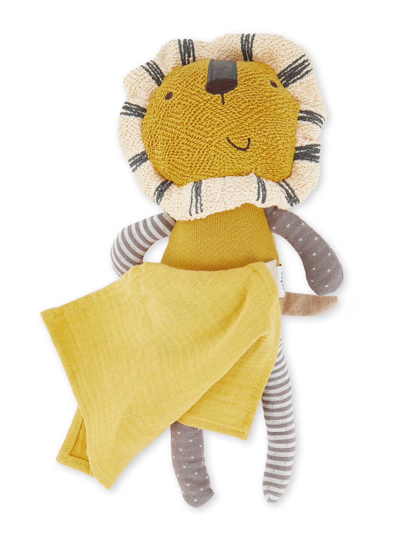 Peluche Souris Avec Doudou, Crocheté - 33 Cm Lion (Bieco) - Image 2