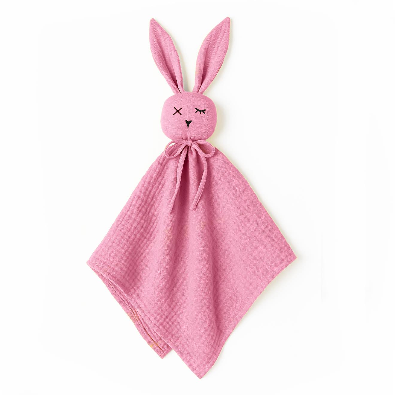 Doudou Lange En Coton Bio Rose