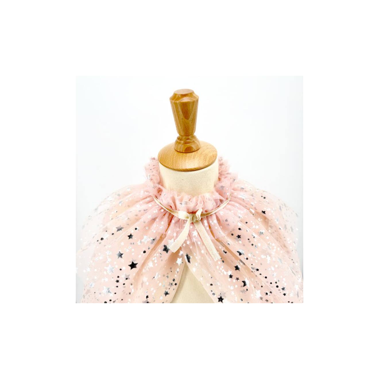 Set Tutu & Cape Loane Poudré Rose Poudré Et Doré (Pioupiou Et Merveilles) - Image 2