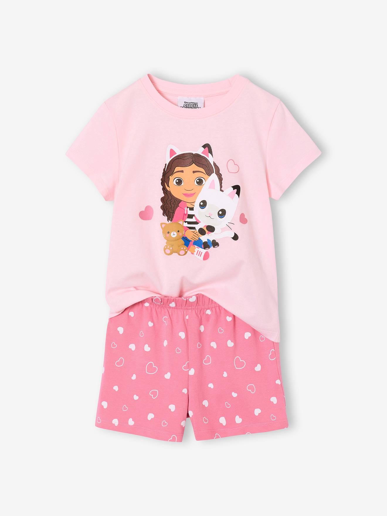 Pyjashort fille Gabby et la maison magique rose