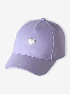 Casquette enfant fille coeur brodé  - vertbaudet enfant