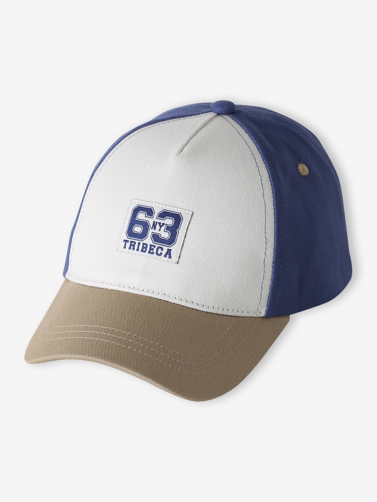 Casquette garon bleu chambray 6$