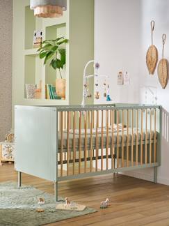 Lit bébé cannelé évolutif 70x140cm  - vertbaudet enfant