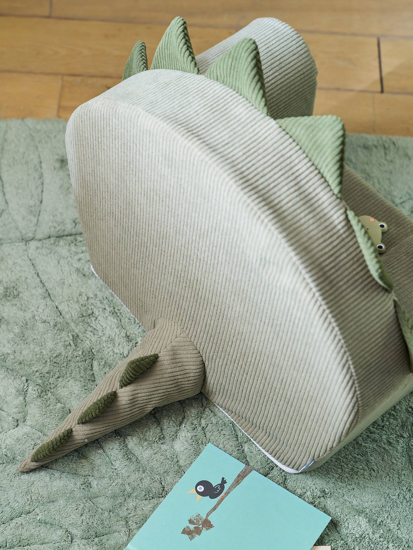 Fauteuil en mousse Dinosaure - personnalisable vert (Vertbaudet) - Image 2