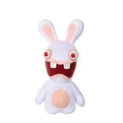 Jouet-Peluche lapins crétins bouche ouverte - 18 cm