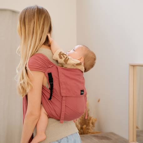 Neobulle - Porte-bébé P'tit Evo, Plume Acajou