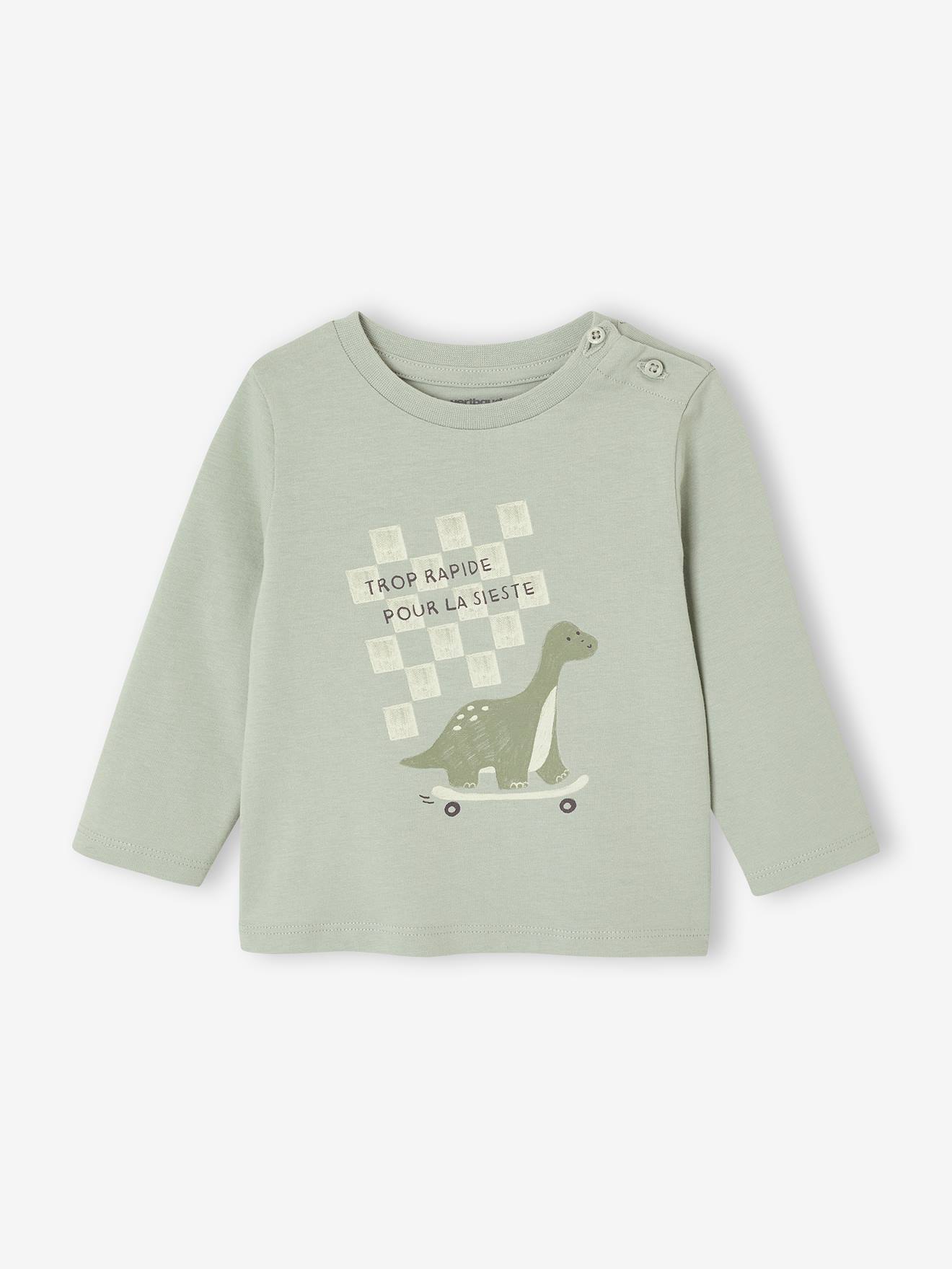 T-shirt fantaisie bb garon vert deau 7 €