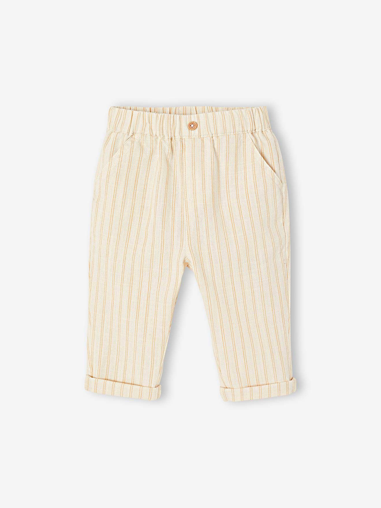 Pantalon bb garon ray ray beige 13 €