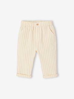 Pantalon bébé garçon rayé  - vertbaudet enfant