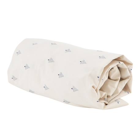 Little Crevette - Drap-housse bébé percale coton bio* 70x140 cm