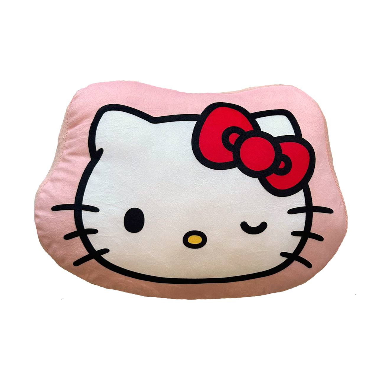 Coussin Forme Imprimé 100% Polyester, Hello Kitty Wink Rose