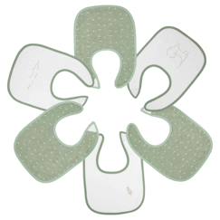 Lot de 6 bavoirs bébé  - vertbaudet enfant