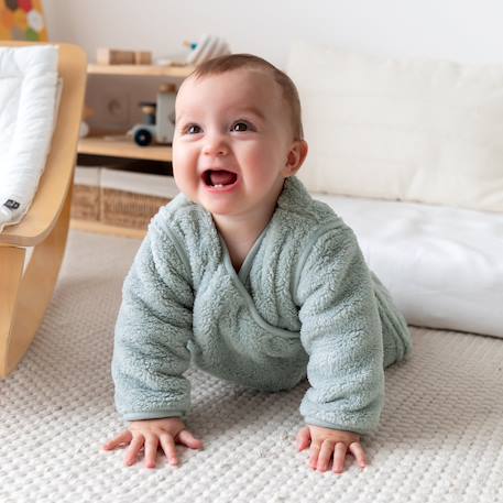 Gigoteuse jambes séparables hiver - tog 2.5 chaud tout doux Blush+Grizou+Lunar+Marshmallow+Natural+Natural - tricolore+Noisette+Noisette tricolore+Sesame+Stone+Turquoise tricolore+Vintage 17 - vertbaudet enfant 