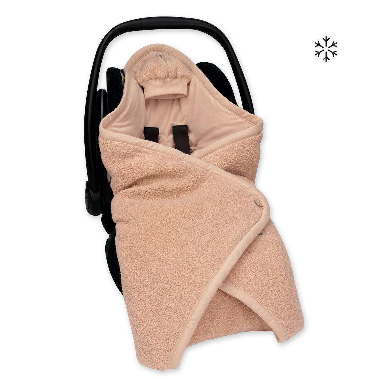 Nid D'ange Biside Ouatiné Hiver - Teddy Chaud Natural (Bemini) - Image 1