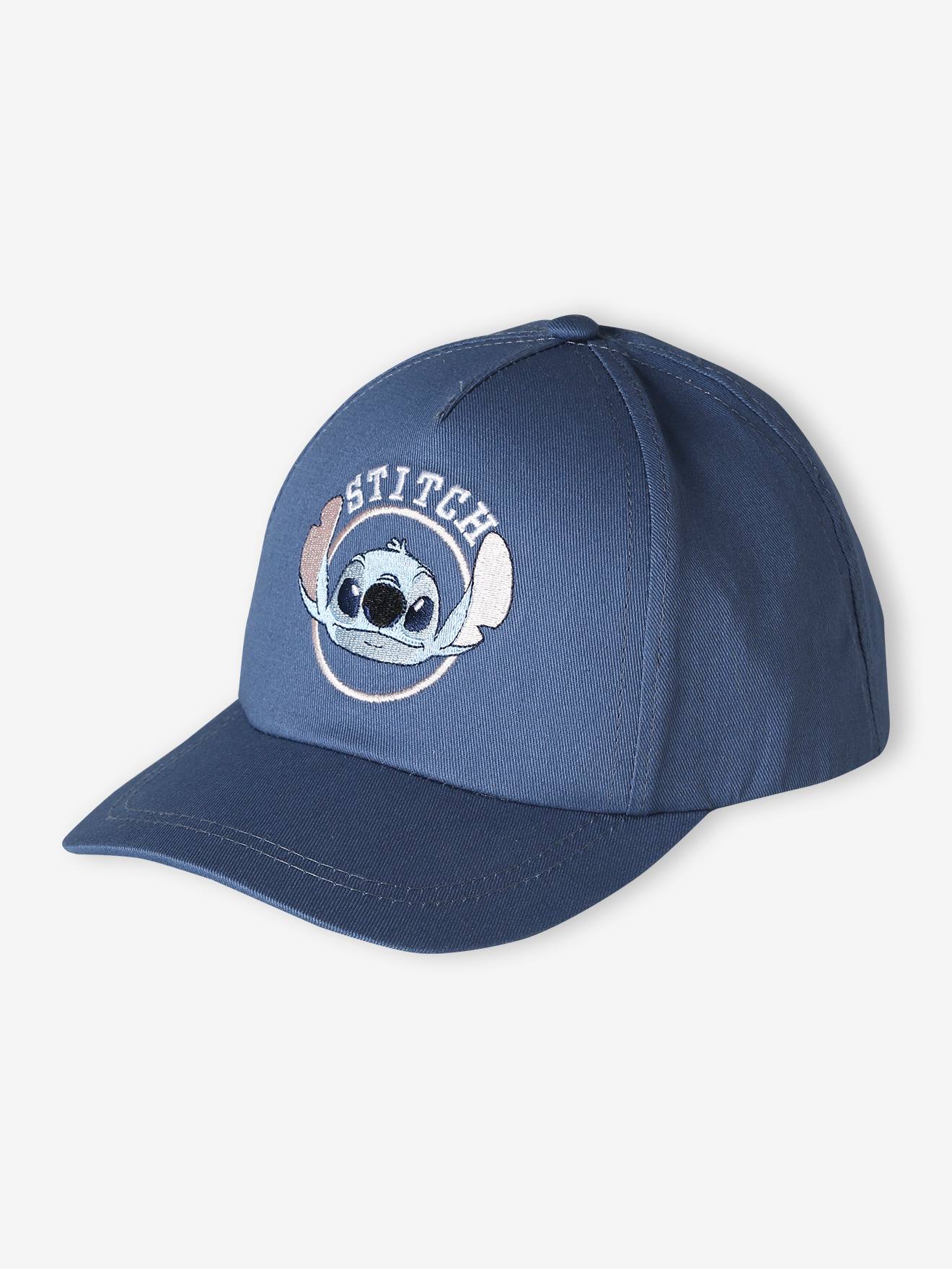 Casquette coton Stitch bleu jean