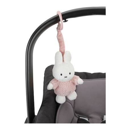 Hochet anneau miffy avec grelot - fluffy  - 16cm Vert 2 - vertbaudet enfant 