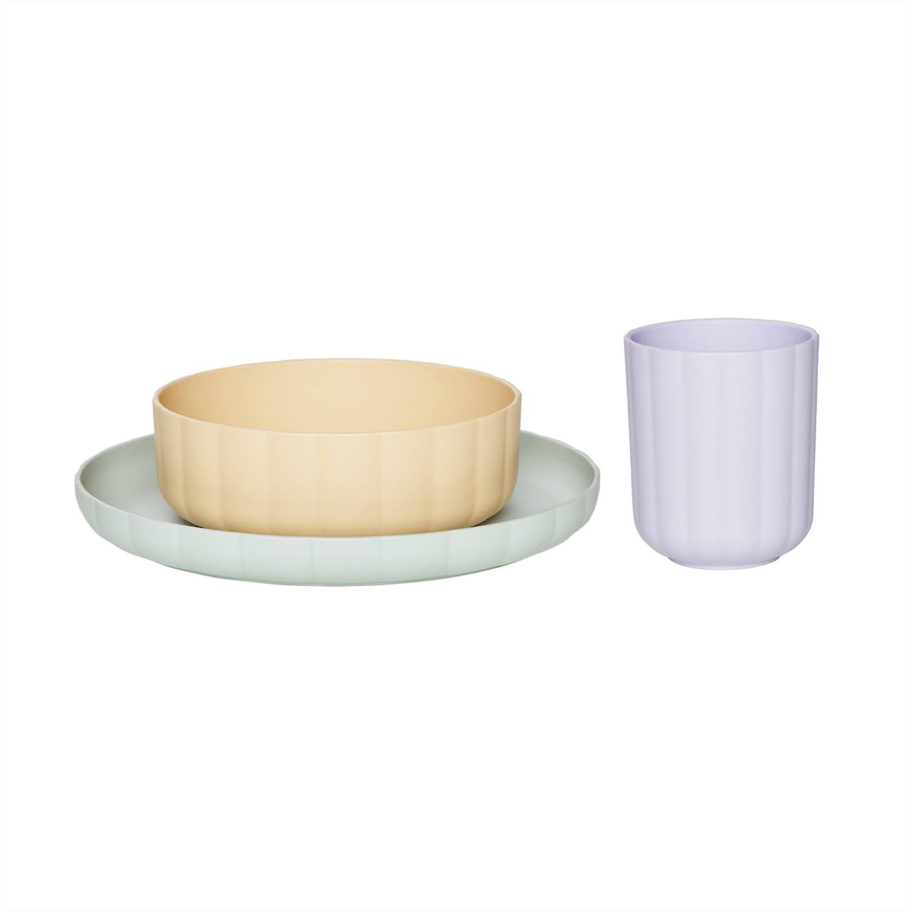 Service De Table Pale Mint Vanilla Lavender