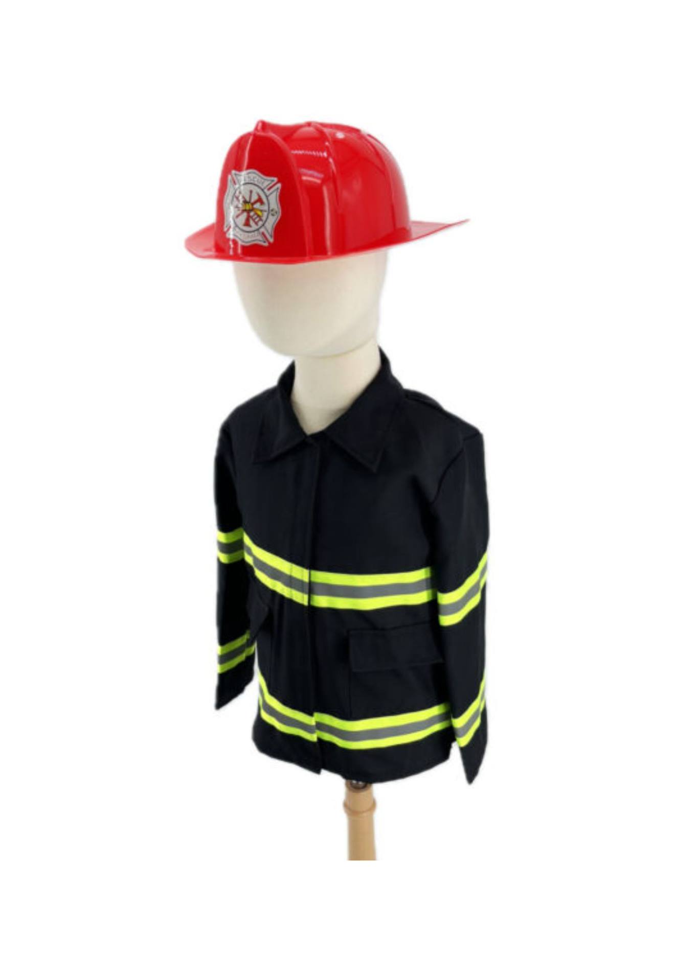 Déguisement Nyc Fire Figther Noir, Rouge (Pioupiou Et Merveilles) - Image 2