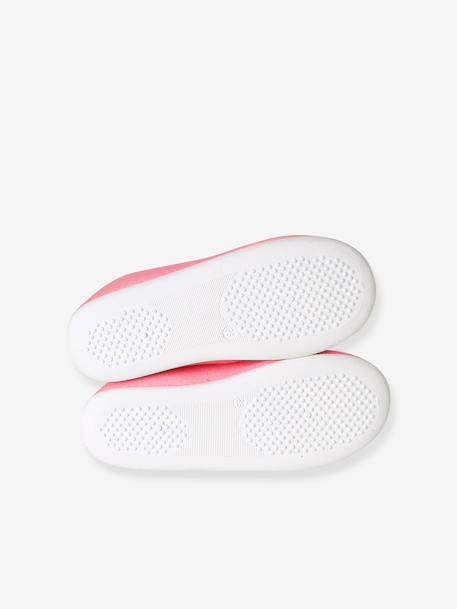 Chausson fille textile élastique rose+rose imprimé+rose pâle 5 - vertbaudet enfant 