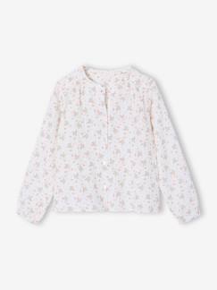 Chemise file gaze de coton imprimée personnalisable   - vertbaudet enfant