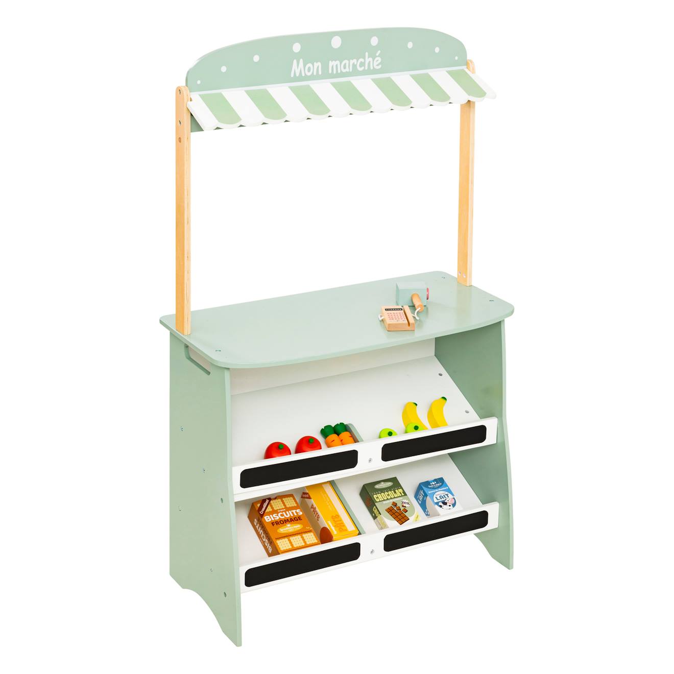 Marchande Pour Enfant En Bois Vert Clair