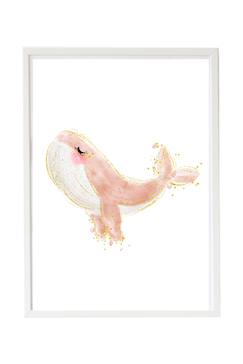 Cadre mural enfant baleine  - vertbaudet enfant