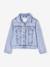 Veste jean fille bleu clair+bleu moyen 2 - vertbaudet enfant 