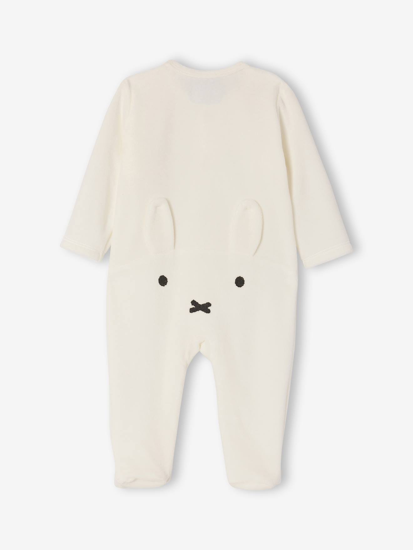 Lot pyjamas naissance bébé mixte Miffy vert de gris (Miffy) - Image 2