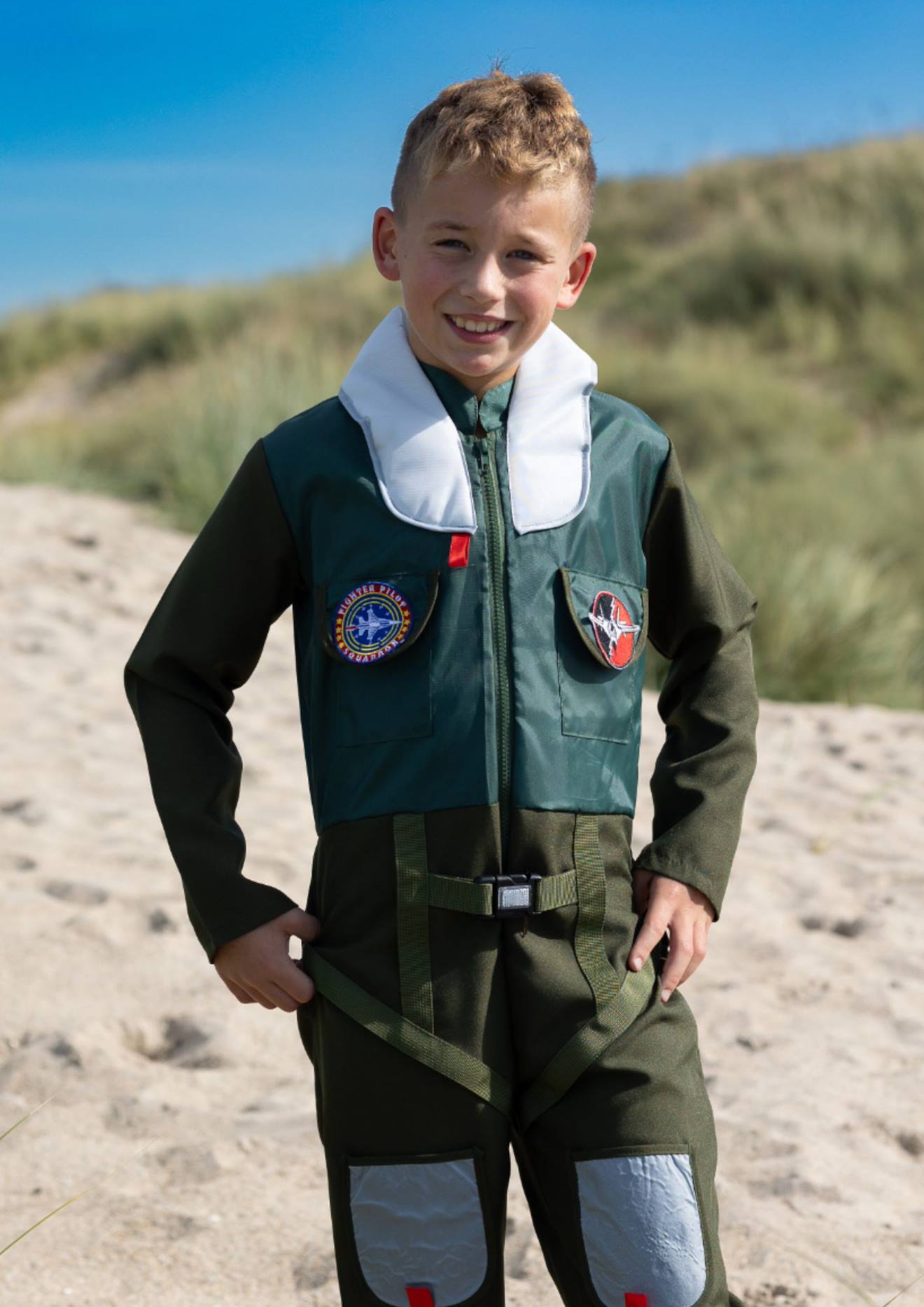 Déguisement Parachutiste - Parajumper Vert Kaki