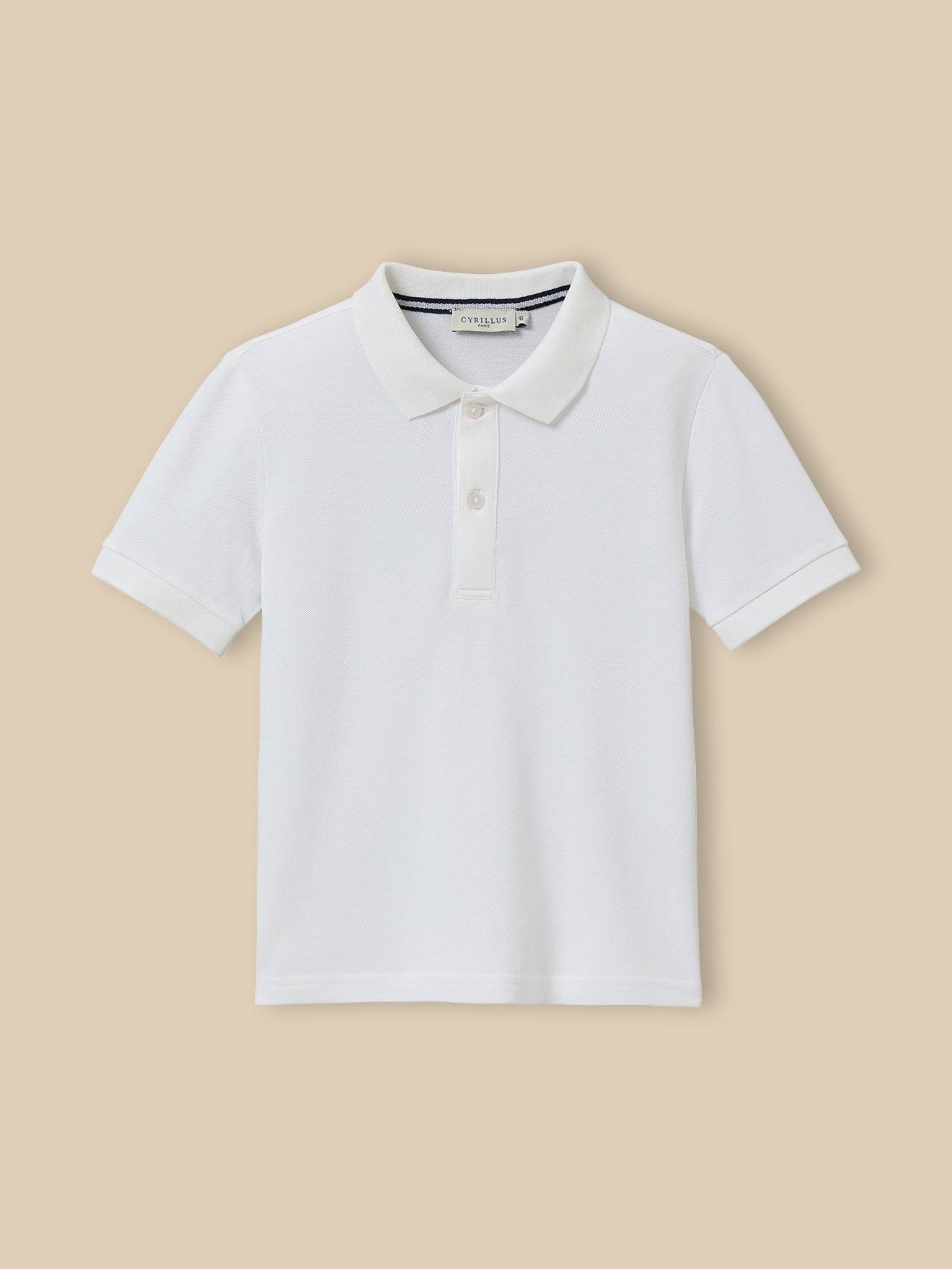 Polo Garon En Coton Bio Blanc 18 €
