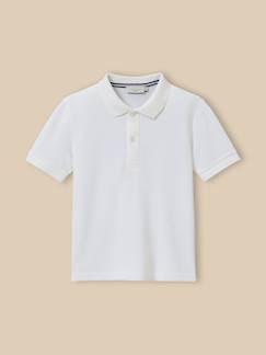 Polo garçon en coton bio  - vertbaudet enfant