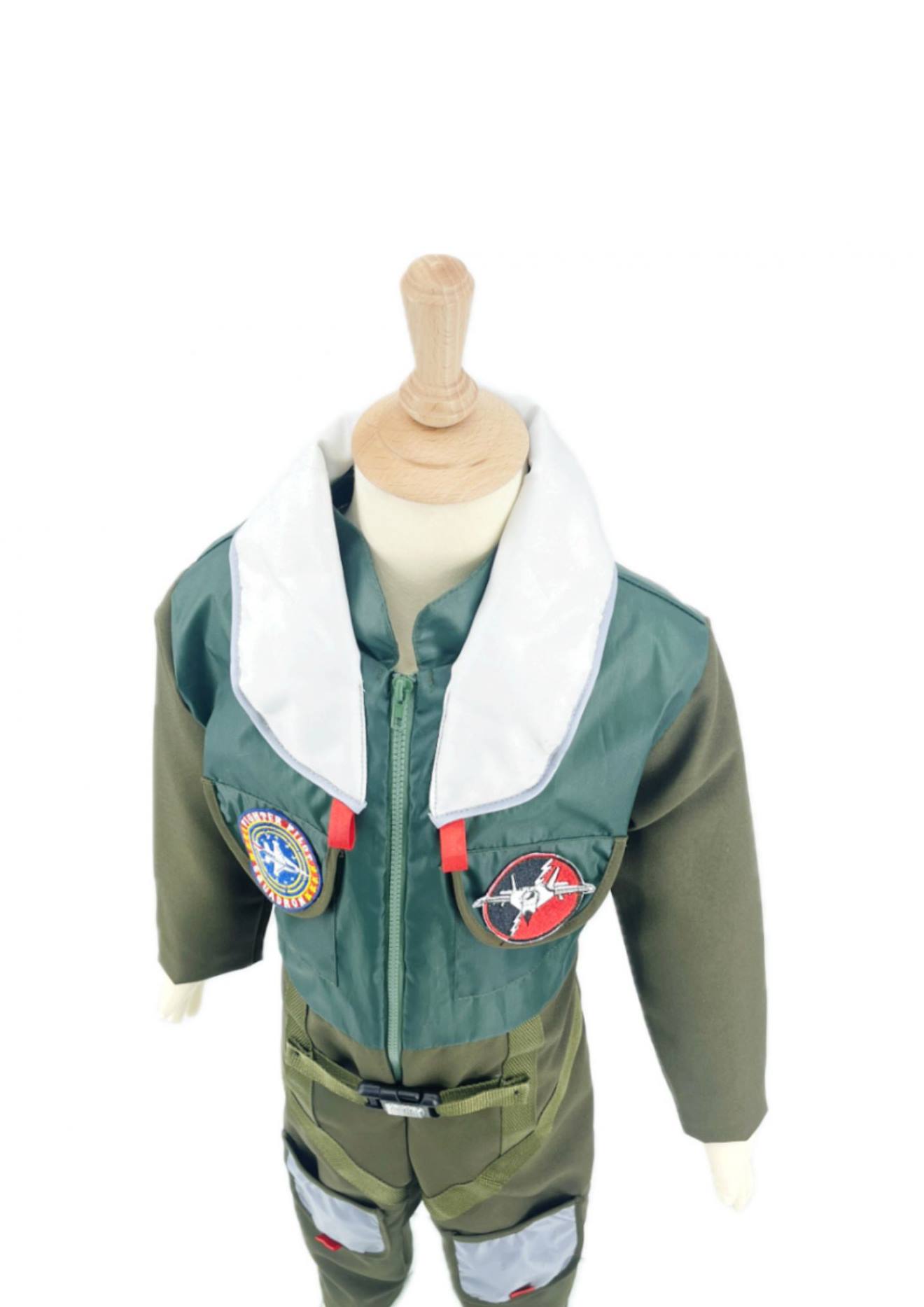 Déguisement Parachutiste - Parajumper Vert (Pioupiou Et Merveilles) - Image 1