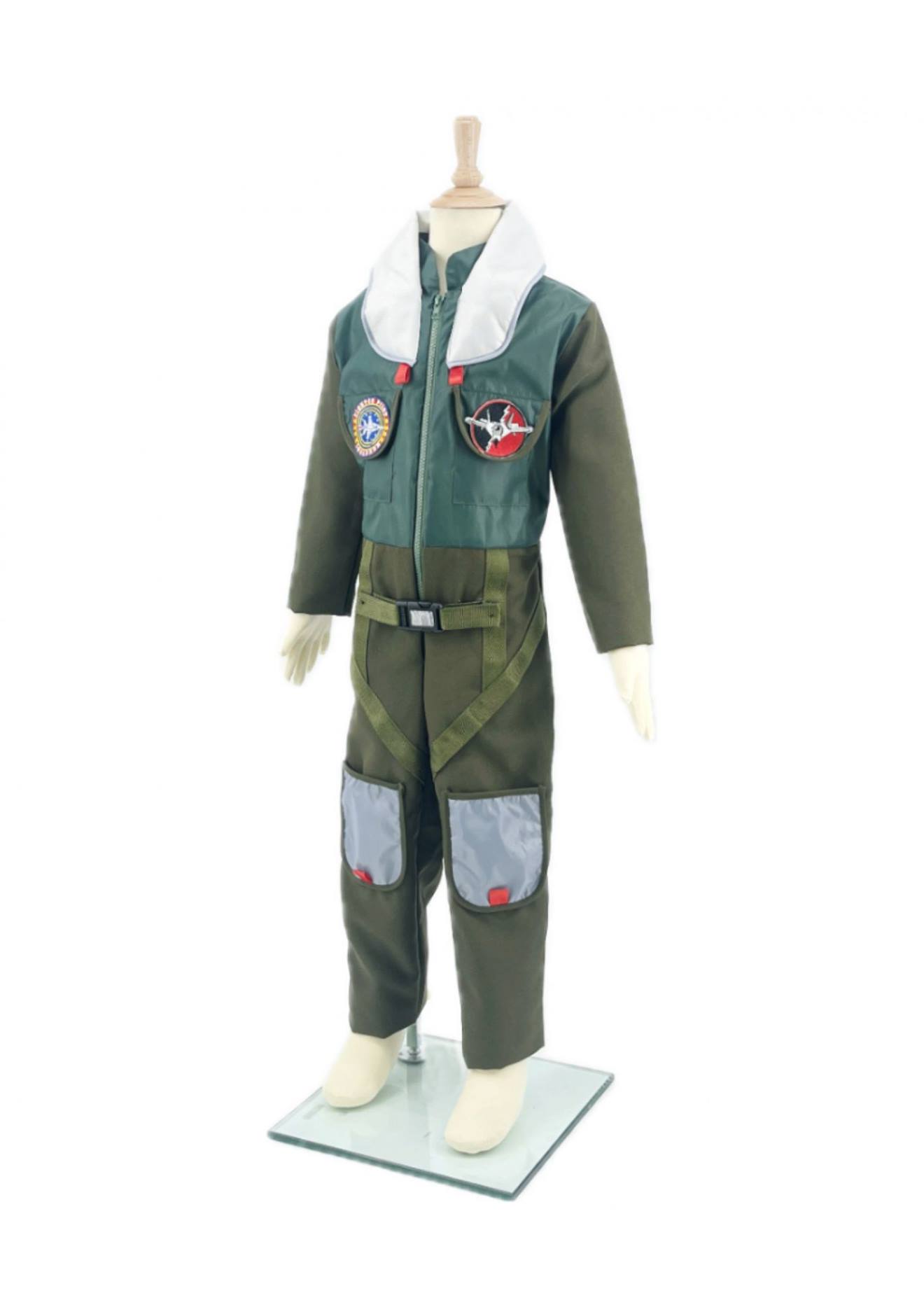 Déguisement Parachutiste - Parajumper Vert (Pioupiou Et Merveilles) - Image 2