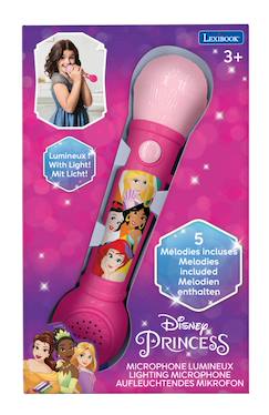 Jouet-Microphone lumineux avec mélodies et effets sonores Disney