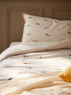 Linge de maison et décoration-Housse de couette coton "aviateur"