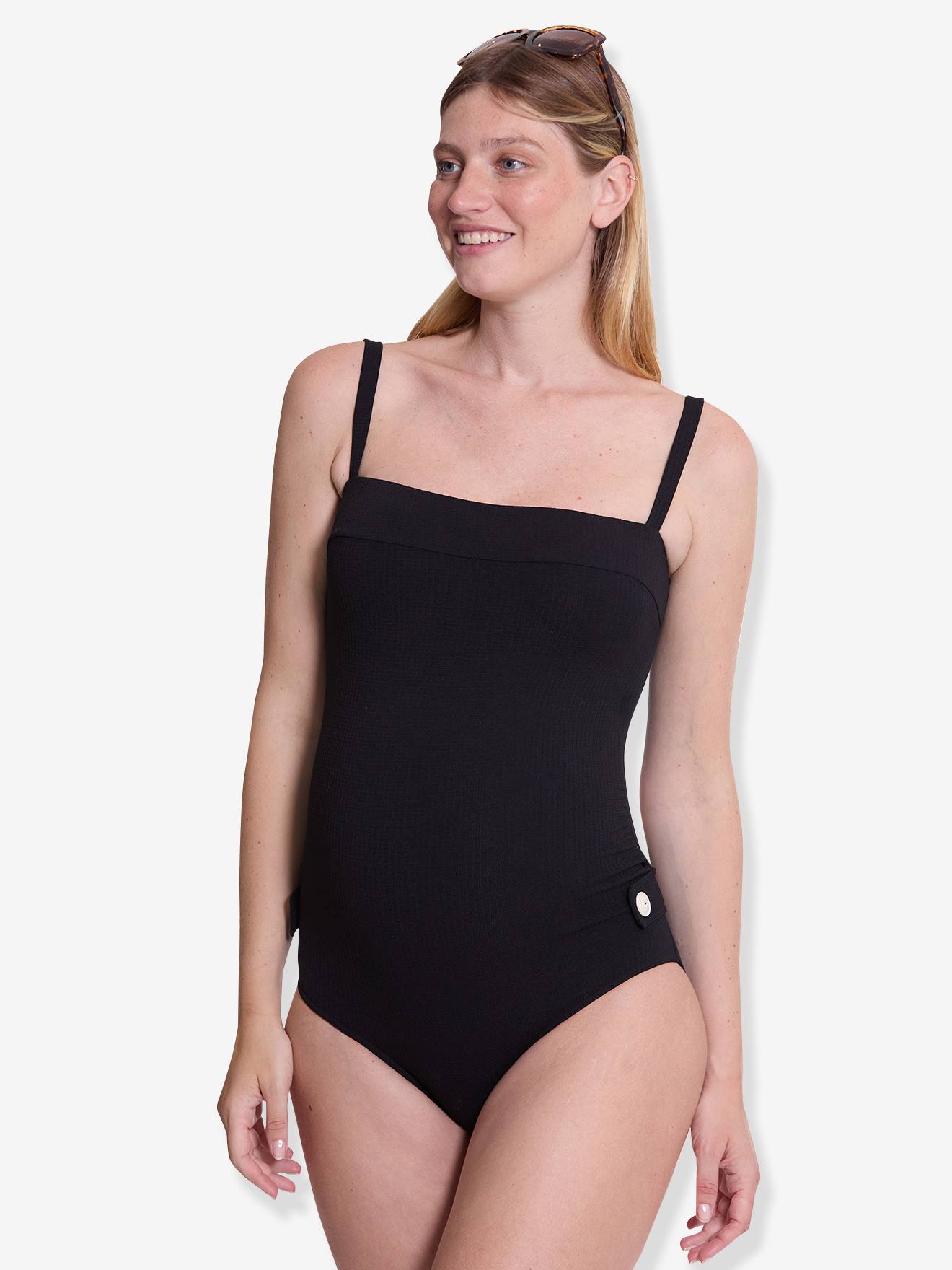 Maillot de bain grossesse 1 pièce noir