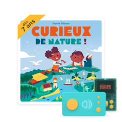 Jouet-Livre audio interactif– curieux de nature