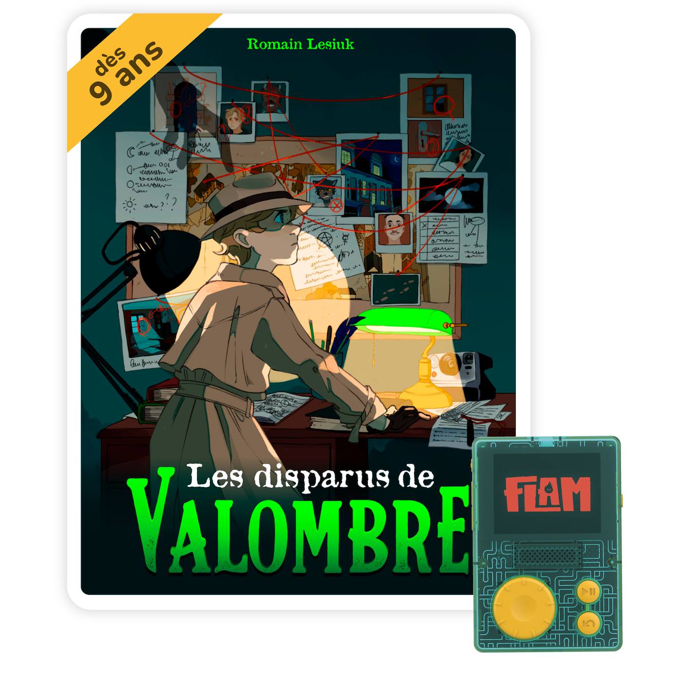 Livre Audio Interactif – Disparus De Valombre Multicolore