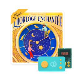 -Livre audio interactif – horloge enchantée